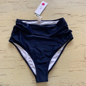 Cupshe High Waist Swim Bikini Bottoms